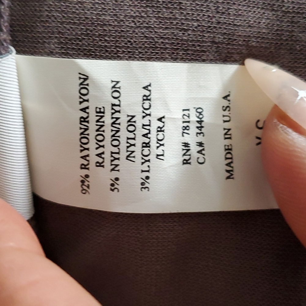Eileen fisher gray stretch maxi dress size xs - Picture 10 of 14